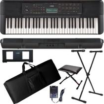 Teclado Arranjador Yamaha PSR-E283 61 teclas + Suporte + Capa + Banco Teclado Arranjador Yamaha PSR-E283 61 teclas + Suporte + Capa + Banco