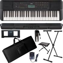 Teclado Arranjador Yamaha PSR-E283 61 teclas + Suporte + Capa + Pedal + Banco Teclado Arranjador Yamaha PSR-E283 61 teclas + Suporte + Capa + Pedal + Banco