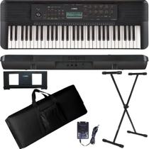 Teclado Arranjador Yamaha PSR-E283 61 teclas + Suporte + Capa Teclado Arranjador Yamaha PSR-E283 61 teclas + Suporte + Capa
