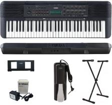 Teclado Arranjador Yamaha PSR- E283 61 teclas + Suporte + Pedal Sustain