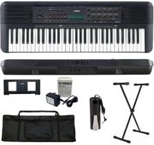 Teclado Arranjador Yamaha PSR-E283 61 teclas + Suporte X + Capa + Pedal Sustain Teclado Arranjador Yamaha PSR-E283 61 teclas + Suporte X + Capa + Pedal Sustain