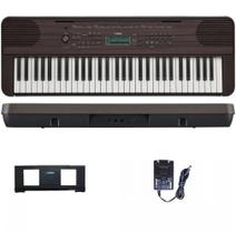 Teclado Arranjador Yamaha PSR-E360 61 teclas Dark Walnut