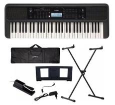 Teclado Arranjador Yamaha PSR-E383 E-383 Kit