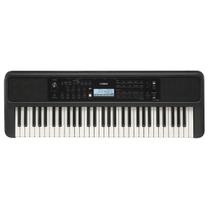 Teclado Arranjador Yamaha PSR-E383 Teclas Sensitivas e Fonte