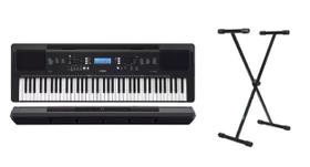 Teclado Arranjador Yamaha Psr Ew310 Com Suporte X Kit