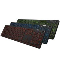 Teclado Arteck Universal Retroiluminado de 7 cores Bluetooth