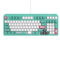 Teclado ASUS TUF Gaming K3 Gen II Hatsune Miku com Fio RGB Teclado ASUS TUF Gaming K3 Gen II Hatsune Miku com Fio RGB