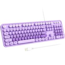 Teclado Atelus Large Print USB com fio para PC, laptop, Windows Teclado Atelus Large Print USB com fio para PC, laptop, Windows