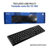 Teclado basico Multi usb com fio