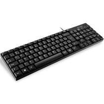 Teclado Basico Slim Preto USB TC193 Teclado Basico Slim Preto USB TC193