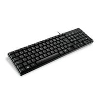 Teclado Basico USB Slim Preto Laser Bulk TC193BU - Multilaser