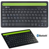 Teclado Bluetooth 3.0 2.4 GHZ DYNAMIC SMART ABNT Com Suporte para Tablet ou Celular - PRETO - DT200