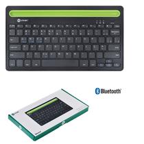 Teclado Bluetooth 3.0 ABNT Mini Compacto Tablet Celular Sem Fio Preto Suporte Teclado Bluetooth 3.0 ABNT Mini Compacto Tablet Celular Sem Fio Preto Suporte