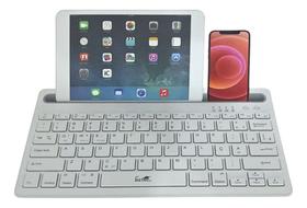Teclado Bluetooth Com Suporte Para Tablet E Celular EL-2108 Teclado Bluetooth Com Suporte Para Tablet E Celular EL-2108