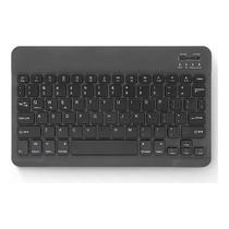 Teclado Bluetooth Compacto Portátil 25x15cm com Teclas de Função e Multimídia Preto Teclado Bluetooth Compacto Portátil 25x15cm com Teclas de Função e Multimídia Preto