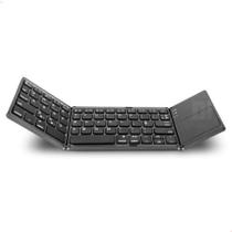 Teclado Bluetooth Dobrável C/touchpad Para Celular Tablet Pc