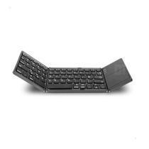 Teclado Bluetooth Dobrável C/touchpad Para Celular Tablet Pc