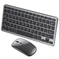 Teclado Bluetooth E Mouse Recarregável Para Notebook Dell