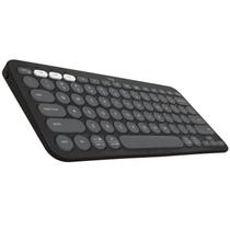 Teclado Bluetooth LOGITECH K380S Pebble Key 2 Grafite Teclado Bluetooth LOGITECH K380S Pebble Key 2 Grafite