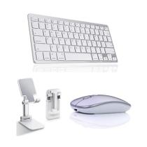 Teclado Bluetooth + Mouse Bluetooth + Suporte Para Tab A9 + Teclado Bluetooth + Mouse Bluetooth + Suporte Para Tab A9 +