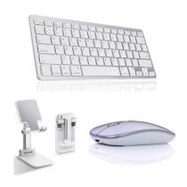 Teclado Bluetooth + Mouse Bluetooth + Suporte Para Tab A9 + Teclado Bluetooth + Mouse Bluetooth + Suporte Para Tab A9 +