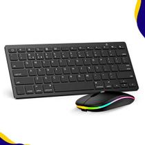 Teclado Bluetooth + Mouse Para Notebook