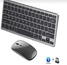 Teclado Bluetooth + Mouse Sem Fio para Celular Tablet