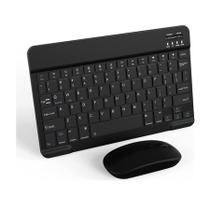 Teclado Bluetooth + Mouse Sem Fio Para Tablet Galaxy Tab A8