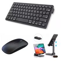 Teclado Bluetooth+ Mouse + Suporte Para Tablet Samsung Galaxy Tab A7 LITE 8.7