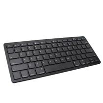 Teclado Bluetooth Para Pc Tablet Sem Fio Preto