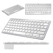 Teclado Bluetooth Para Tablet Pad 5 11 Branco Teclado Bluetooth Para Tablet Pad 5 11 Branco