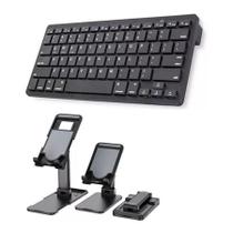 Teclado Bluetooth Para Tablet Pad 5 11 + Sup Apoio Preto