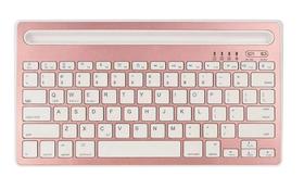 Teclado Bluetooth Recarregável Com Suporte Para Tablet Motorola Tab G70