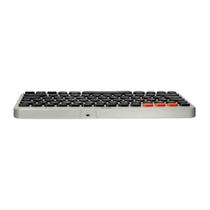Teclado Bluetooth Retrô Plus TC510 Cinza OEX