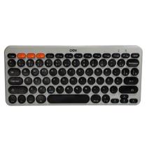 Teclado bluetooth retro plus tc510 oex cinza