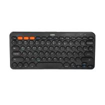 Teclado Bluetooth Retrô Plus TC510 Preto OEX