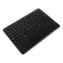 Teclado Bluetooth Round Cap Teclado Portátil Mini Bt Teclado Sem Fio Com Touchpad Para Android Windows Pc