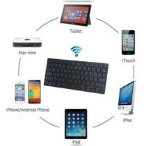 Teclado Bluetooth Sem Fio Compatível Pc, Notebook E Celular Teclado Bluetooth Sem Fio Compatível Pc, Notebook E Celular