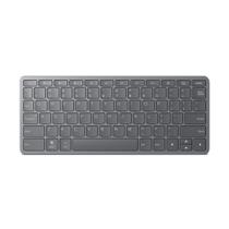 Teclado Bluetooth sem fio Lenovo para vários dispositivos Slim Iron Grey