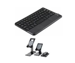 Teclado Bluetooth + Suporte Para Tablet Galaxy Tab A9+ 11 Polegadas
