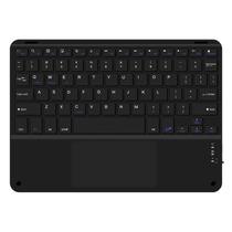 Teclado Bluetooth Touchpad Android IOS PC Tablet Celular - Kapbom