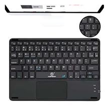 Teclado Bluetooth Touchpad Com Ç P/galaxy Tab A8 S7 S6 Lite Teclado Bluetooth Touchpad Com Ç P/galaxy Tab A8 S7 S6 Lite