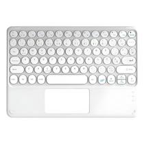 Teclado bluetooth wb branco tablet ipad e celular trackpad Teclado bluetooth wb branco tablet ipad e celular trackpad