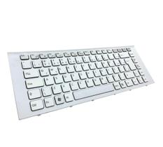 Teclado Branco P/ Sony Vaio Pcg-61a11x Vpc-eg Vpceg Br Com Ç