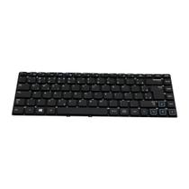 Teclado bringIT compatível com notebook Samsung NP300E4A-B01JM Preto ABNT3