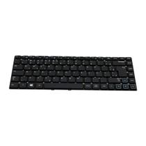 Teclado bringIT compatível com notebook Samsung NP300E4A-B04VE Preto ABNT3