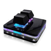 Teclado BTXETUEL NONO OSU Teclado USB para jogos Red Axis de 2 teclas