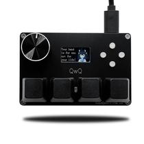 Teclado BTXETUEL O3C++ com switches lineares magnéticos e botão giratório