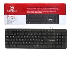 Teclado c/ fio usb - ka-691 - KAPBOM Teclado c/ fio usb - ka-691 - KAPBOM