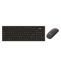 Teclado c/ Teclas Numéricas e Mouse s/ Fio Bright USB Slim Teclado c/ Teclas Numéricas e Mouse s/ Fio Bright USB Slim